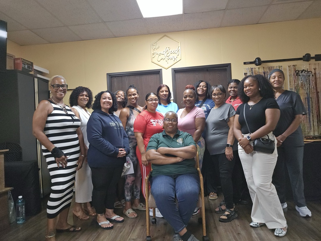 GuudSeed Initiative CPR training class group photo at The GuudSeed Company