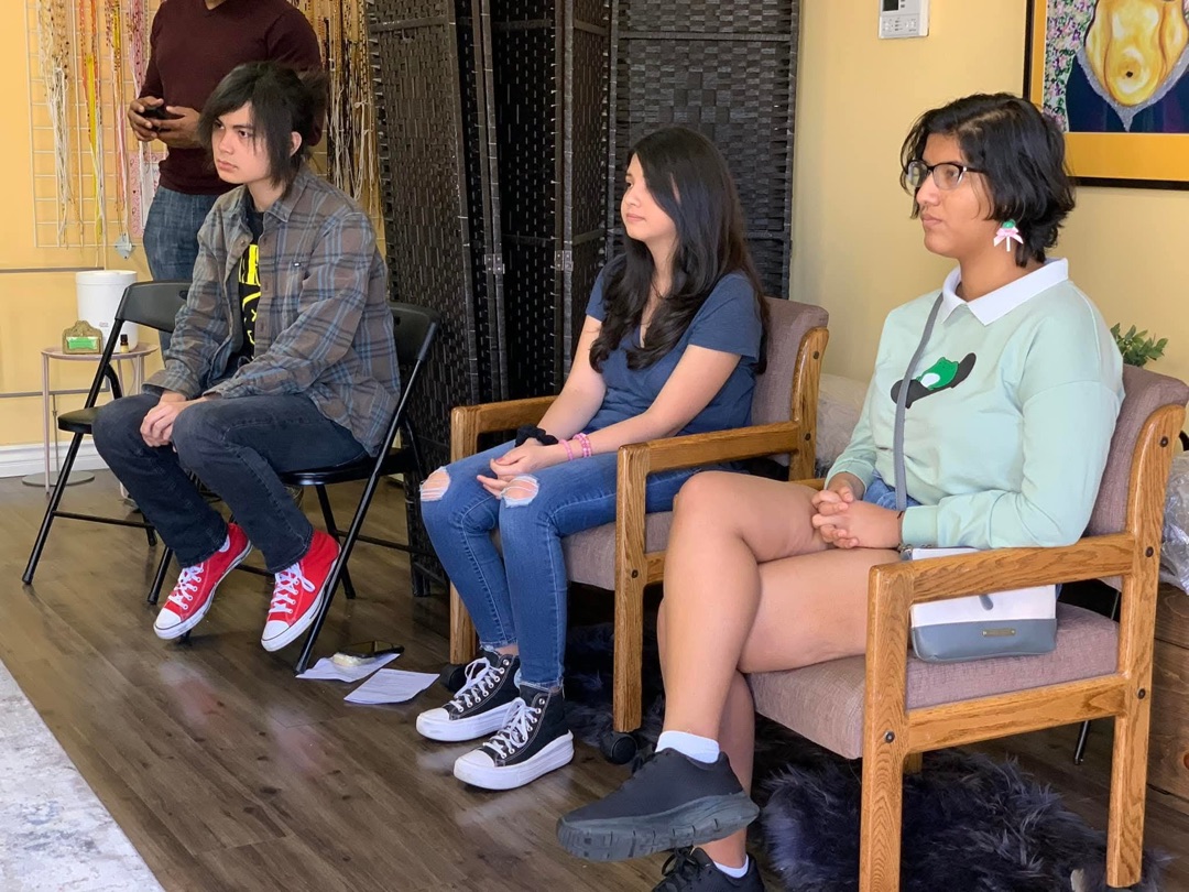 Young attendees engaged during financial literacy session